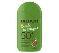 Bilboa Bimbi da Spiaggia Trigger Solare Bambini con Protezione SPF 50+, Resistente all'Acqua e Anti Scottature, Dermatologicamente Testato, 250 ml