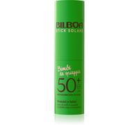 Bilboa, Bimbi da Spiaggia, Stick Solare SPF 50+ per Bambini, Protezione Solare per Zone Delicate del Corpo, Profumo di Anguria, Resistente all’Acqua, Sotto Controllo Dermopediatrico, 10 ml