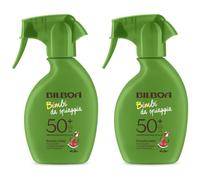 Bilboa Bimbi da Spiaggia Crema Solare Trigger Bambini SPF 50+ 2x250 m