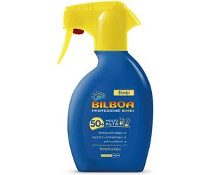 BILBOA BIMBI SPRAY SOLARE PROTEZIONE MOLTO ALTA FP50+ 250ML.ANTI-SCOTTATURE E RESISTENTE ALL'ACQUA