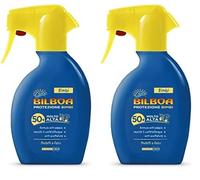 Bilboa Bimbi Trigger Solare Bambini con Protezione SPF 50+, Formula Anti Sabbia, Resistente all'Acqua e Anti Scottature, Dermatologicamente Testato, 250 ml (Confezione da 2)