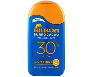 BILBOA BURROCACAO LATTE SOLARE FP30 PROTEZIONE ALTA 200ML.CON VITAMINA E
