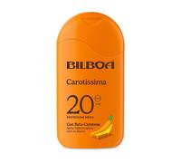 Bilboa, Carotissima, Latte Solare SPF 20, Abbronzante con Protezione 20, Formula