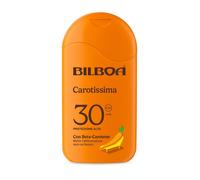 Bilboa, Carotissima, Latte Solare SPF 30, Abbronzante con Protezione 30, Formula