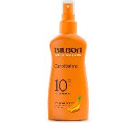 Bilboa Carotissima, Olio Solare Spray SPF 10, Olio Abbronzante Corpo, Formula con Betacarotene, Mette l'Abbronzatura Nero su Bianco, Resistente all'Acqua, Dermatologicamente Testato, 200 ml