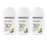 Bilboa Coccobello Latte Solare SPF 30 con olio di cocco 3x200 ml