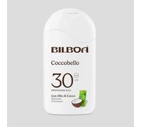Bilboa Coccobello Latte Solare SPF 30, con Olio di Cocco, Illuminati d’Immenso, Resistente all'Acqua, 200 ml