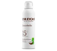 Bilboa Coccobello Olio Solare SPF 15, con Olio di Cocco, Illuminati d’Immenso, Resistente all'Acqua, 200 ml