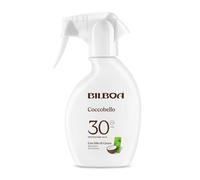 Bilboa Coccobello Trigger Solare SPF 30, con Olio di Cocco, Illuminati d’Immenso, Resistente all'Acqua, 200 ml