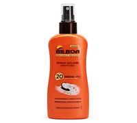 Bilboa Coconut Beauty Spray Solare con Protezione SPF 20, Spray Solare Effetto Seta con Microperle di Jojoba e Cocco, Abbronzatura Luminosa e Dorata, Dermatologicamente Testato, 200 ml