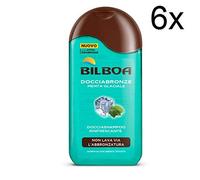 Bilboa Docciabronze Rinfrescante Doccia Shampoo Menta Glaciale 250ml 6pz