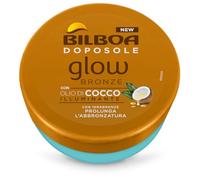 Bilboa Doposole Glow Bronze, Doposole con Olio di Cocco, Nutriente e illuminante. Prolunga l'Abbronzatura e la Mantiene, Con Idrabronze, Dermatologicamente Testato, Formato 250 ml