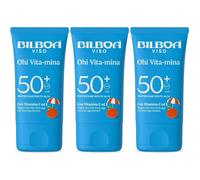 Bilboa Ohi Vita-mina Crema Viso Solare SPF 50+ con multivitamina 3x40