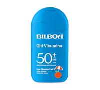 Bilboa Ohi Vita-mina Latte SPF 50+, con Multivitamina, Meglio una Vita-Mina Oggi che una Ruga Domani, Resistente all'Acqua, Dermatologicamente Testato - 200 ml