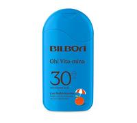Bilboa Ohi Vita-mina Latte SPF 30, con Multivitamina, Meglio una Vita-Mina Oggi che una Ruga Domani, Resistente all'Acqua, Dermatologicamente Testato - 200 ml