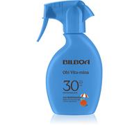 Bilboa Ohi Vita-mina Trigger SPF 30, con Multivitamina, Meglio una Vita-Mina Oggi che una Ruga Domani, Resistente all'Acqua, Dermatologicamente Testato - 200 ml