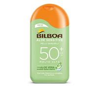 Bilboa Aloe Sensitive - Latte Solare SPF50+ Per Pelli Sensibili 200 Ml