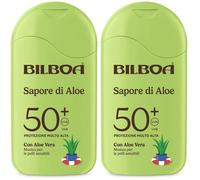 Bilboa Sapore di Aloe Latte Solare SPF 50+ con aloe vera 2x200 ml