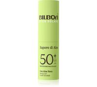 Bilboa Sapore di Aloe Stick Solare SPF 50+, con Aloe Vera, Musica per le Pelli Sensibili, Resistente all'Acqua, Dermatologicamente Testato - 10 ml