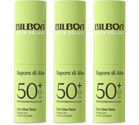 Bilboa Sapore di Aloe Stick Solare SPF 50+ con aloe vera 3x10 ml
