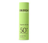 Bilboa Sapore di Aloe Stick Solare SPF 50+, con Aloe Vera, Musica per le Pelli Sensibili, Resistente all'Acqua, Dermatologicamente Testato - 10 ml