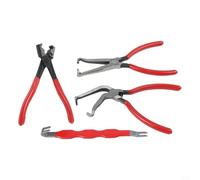 BildeeMait 4 pezzi strumento separatore connettore elettrico, pinze di scollegamento per terminali di cavi automobilistici, punte a doppia estremità per bobine di accensione sensori MAF