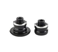 BildeeMait Adattatore per mozzo da QR a perno passante per bici per conversione anteriore da 9 mm a 15 mm e posteriore da 10 mm a 12 mm (10 x 135 mm)