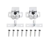 BildeeMait Armadio a doppio rullo per chiavistello per porta, confezione da 2 pezzi, per armadio con perline soft-close, 32 x 15 x 13,5 mm, finitura anticata