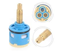 BildeeMait Cartuccia deviatore di flusso doccia a 3 vie VS-1205, rubinetto in plastica ABS con nucleo in ceramica e rubinetto in ottone