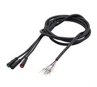 BildeeMait Cavo nero a 6 pin per display scooter compatibile con Ninebot 901, elettrico per linea di collegamento del controller della bici 1,3-1,8 m (per display 901)