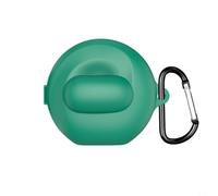 BildeeMait Custodia in silicone per Soundcore V40i, custodia protettiva a prova di caduta con moschettone, pelle morbida antigraffio, leggera, adatta per viaggi, colore nero (verde)