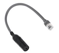 BildeeMait Kit adattatore per V3 a femmina, convertitore Ethernet ad alta velocità da 1,17 Gbps rettangolare per parabola satellitare, resistente alle intemperie, cavo router di terze parti da 30 cm