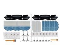 BildeeMait Kit di ricambi per robot EZVIZ RE4 Plus RE5 Plus per aspirapolvere, include spazzola principale, filtri, tamponi per mocio, sacchetti per la polvere spazzole laterali