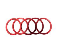 BildeeMait Lega di alluminio per bicicletta per mozzo distanziale set per movimento centrale CNC cassette rondelle di regolazione fine, 5 pezzi