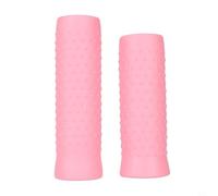 BildeeMait Manopola antiscivolo in silicone per scooter Ninebot MAX G30, design con particelle prismatiche per una presa sicura, colore: rosso (rosa)