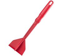 BildeeMait Mescolatore per alimenti con manico esteso, PP per miscelatore manuale in plastica, impugnatura antiscivolo, utensile da cucina con foro per appenderlo, rosso