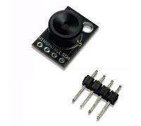 BildeeMait MLX90640ESF-BAA/BAB Modulo sensore di temperatura a infrarossi I2C termocamera per rilevamento da -40 a 300 ° C 55 ° x35 ° FOV 3,3 V/5 V (MLX90640ESF-BAA)