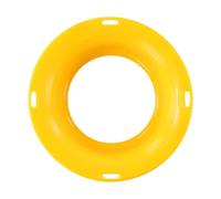 BildeeMait per mulinello da pesca a mano in PP, bobina leggera con lancio liscio per acqua dolce salata, avvolgitore vintage per aquiloni, colore casuale (24 cm)