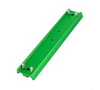BildeeMait Piastra a coda di rondine in lega di alluminio per telescopio astronomico, adattatore di collegamento leggero per Watcher e per supporti equatoriali Celestron, 210 x 43 mm con viti (verde)