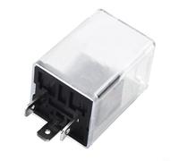 BildeeMait Relè lampeggiatore elettronico a 3 pin da 24 V per indicatori di direzione del veicolo, unità indicatore LED resistente con protezione da sovraccarico, adatto a carichi da 0,1 W a 180 W