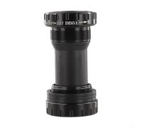 BildeeMait Road Mountain - Movimento centrale per bicicletta, 1,37 x 24 T, guscio BB51 da 68-73 mm, in lega di alluminio, per pedivelle per bicicletta, colore: nero
