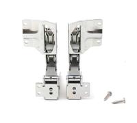 BildeeMait Set di cerniere integrate per porta frigoriferi e congelatori, 2 pezzi, cerniere in metallo per Hettich 5.0 41.5, coppia sinistra destra, 22 x 5,5 cm