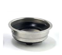 BildeeMait Set di cestelli filtro in acciaio inox da 51 mm per macchine da caffè Morphy Richards Derlla KONKA Dolim, a colpo singolo/doppio, con guarnizione