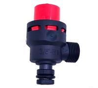 BildeeMait Valvola di sicurezza per forno di riscaldamento Caldaia a gas Limitatore di pressione Montaggio a parete Ricambio compatibile con riscaldatori Ariston Affidabile per prestazioni per rosso