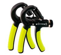 BILDER - Coppia Hand Grip per Allenamento Avambraccio, Mano e Polso, Resistenza Regolabile 20-90 LB (9-41Kg), Potenzia Forza e Muscolatura e Favorisce Il Recupero Funzionale - Attrezzi Palestra Casa