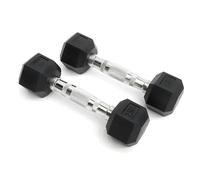 BILDER - Coppia Manubri Palestra 2,5 Kg, Forma Esagonale e Impugnatura Antiscivolo, Set Pesi Palestra e per Allenamento a Casa per Tonificazione e Riscaldamento, Set Manubri Resistenti e Salvaspazio