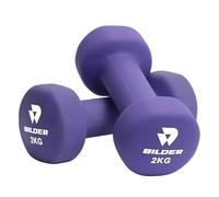 BILDER - Coppia Manubri Palestra 2kg, Forma Esagonale e Superficie Antiscivolo, Set Pesi Palestra per Allenamento a Bassa Intensità ed Esercizi di Tonificazione, Pesetti con Rivestimento in Neoprene