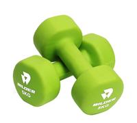 BILDER - Coppia Manubri Palestra 5kg, Forma Esagonale e Superficie Antiscivolo, Set Pesi Palestra per Allenamento a Bassa Intensità ed Esercizi di Tonificazione, Pesetti con Rivestimento in Neoprene