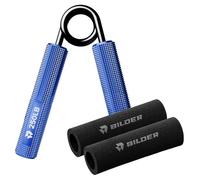 BILDER- Hand Grip Pinza per le Mani in Metallo, Ideale per Allenamento Avambraccio, Mano e Polso, Potenzia la Muscolatura e Favorisce il Recupero Funzionale, Attrezzi Palestra - Resistenza 250LB/113kg