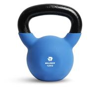 BILDER-Kettlebell 12kg con Impugnatura Ergonomica e Antiscivolo, Pesi in Ghisa con Rivestimento in Neoprene, Ideale per Esercizi e Allenamento Forza Cardio e Funzionale, Attrezzi Palestra Casa Fitness